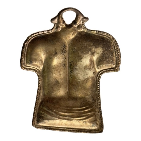 Vintage Ex Voto Back Kidneys Shoulders Sacred Tattoo Italy pendant. Millagre - Picture 4 of 5